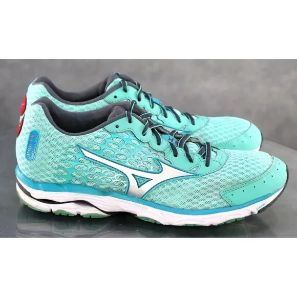 Mizuno Wave Inspire II Women's Running Shoes Size 9.5 Aqua Green