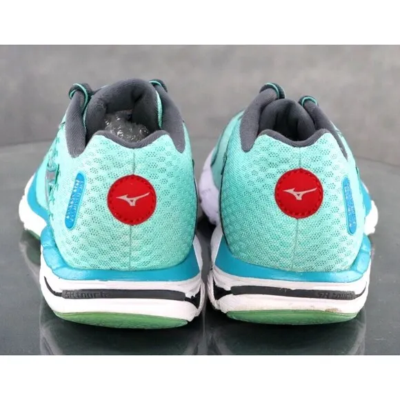 Mizuno Wave Inspire II Women's Running Shoes Size 9.5 Aqua Green