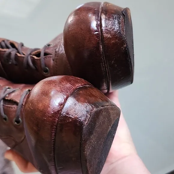 MOMA Leather Boots