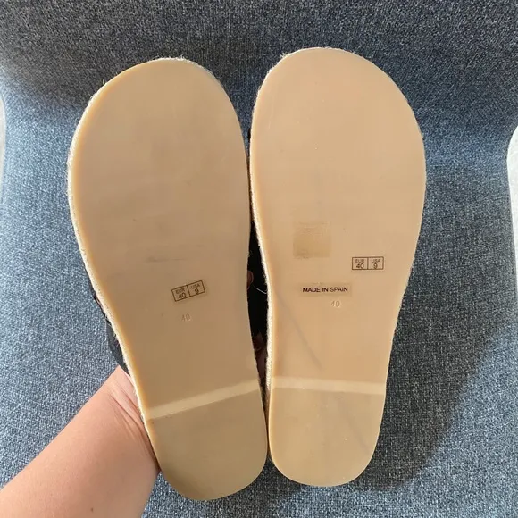 MUSSE &amp; CLOUD Suede Padded Slide Espadrille Sandals
