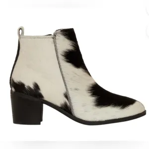 Myra Neotron Hairon Leather Heeled Boots New! Retail $111 Size 9