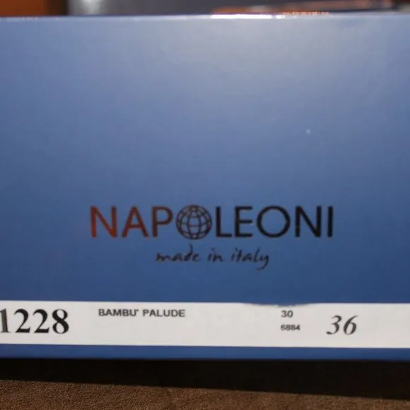 Napoleoni Women’s EU Size 36 Suede OTK Hidden Wedge Boots Olive Green Italy