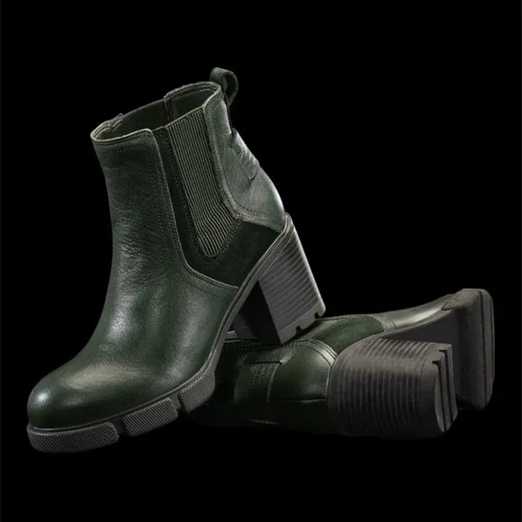 Naturalizer Pine Needle Waterproof Mindy Leather Bootie