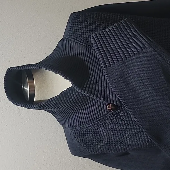 NAUTICA CASUAL PREPPY MINIMALIST FALL CABLE KNIT MENS WOMENS CHUNKY SWEATER XXL