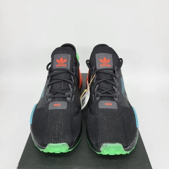 New Adidas NMD_R1 V2 'Glow In The Dark' Men's Running Shoes Size 9.5