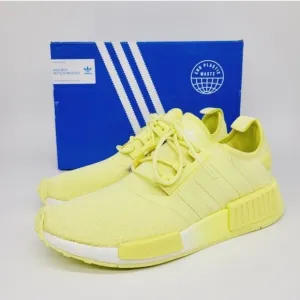 New Adidas Originals NMD_R1 Pulse Yellow Running Shoes Women's Size 7