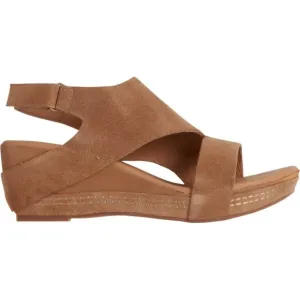 new Antelope Suede Wedge Sandals Dotty Taupe 252