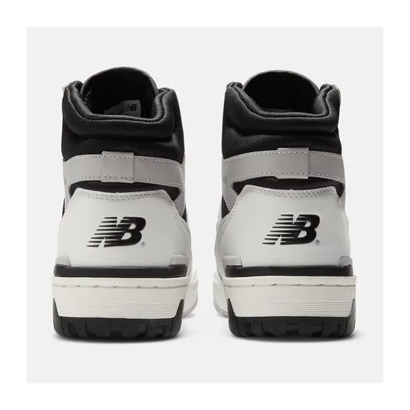 New Balance 650R Hi Mens Casual Sneaker Shoes White Black BB650RCE NEW Multi Sz