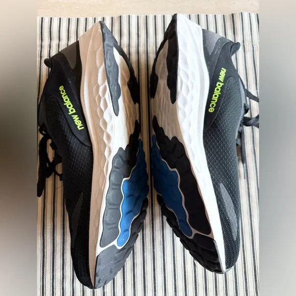 NEW BALANCE FRESH FOAM ARISHI v4 LIGHTWEIGHT RUNNING SHOES BLACK MENS 10