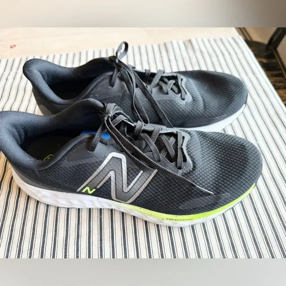 NEW BALANCE FRESH FOAM ARISHI v4 LIGHTWEIGHT RUNNING SHOES BLACK MENS 10
