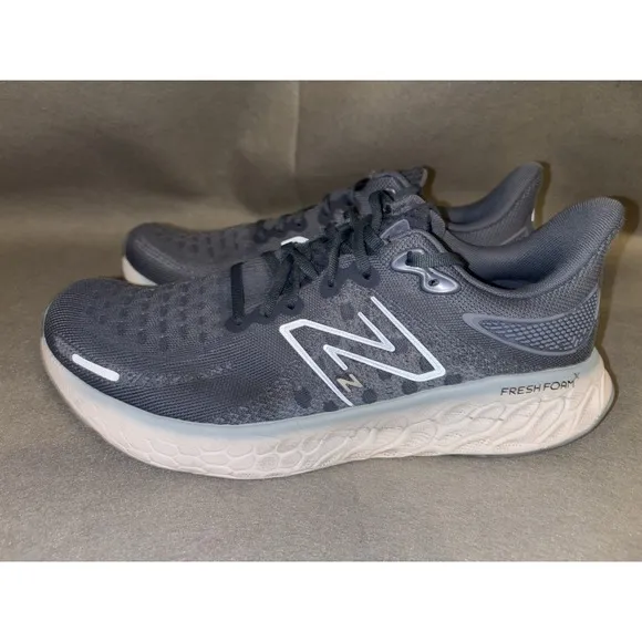 New Balance Men's 12.5 Fresh Foam X1080 v12 Low Light Slate Running Shoes Active
