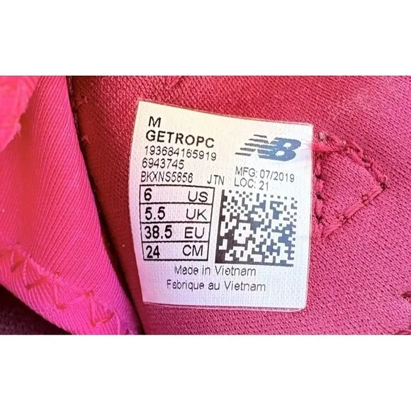 New Balance Pink Shoes ROAV Women’s Size 6