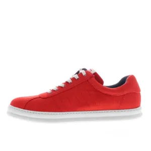 NEW CAMPER men's runner four canvas low top euro sneakers shoes in pepa chili/ru