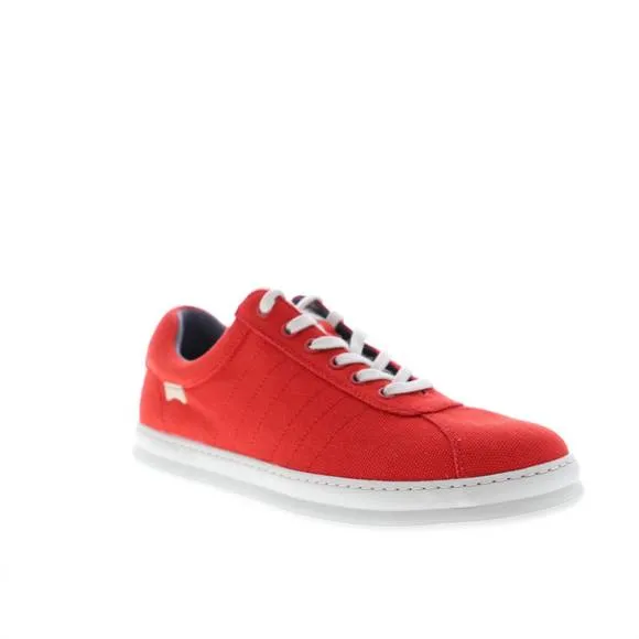 NEW CAMPER men's runner four canvas low top euro sneakers shoes in pepa chili/ru
