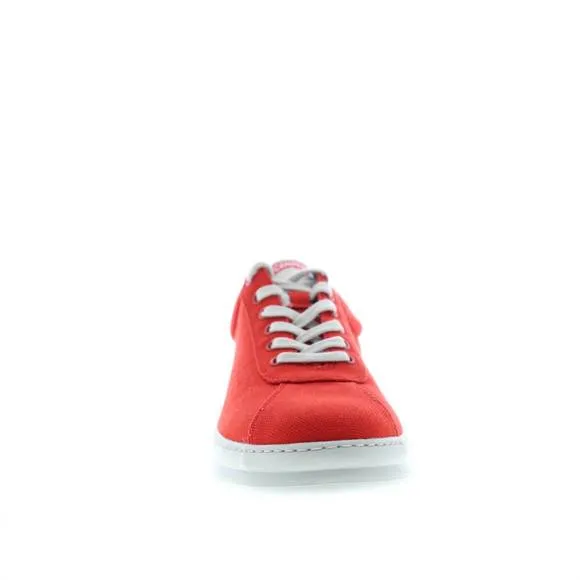 NEW CAMPER men's runner four canvas low top euro sneakers shoes in pepa chili/ru