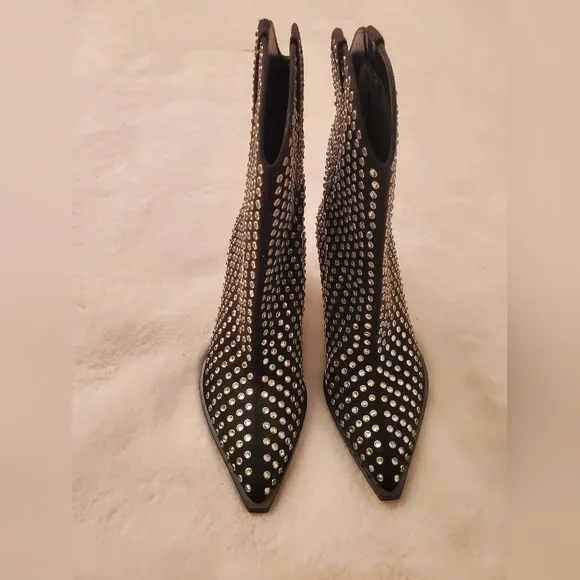 New Dolce Vita Anzel Crystal Studded Booties Size 7