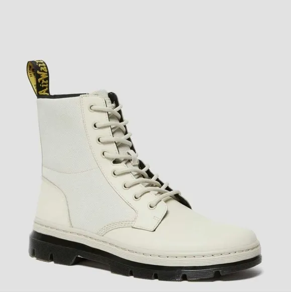New Dr. Martens Combs II leather &amp; canvas lace up boots mens 13