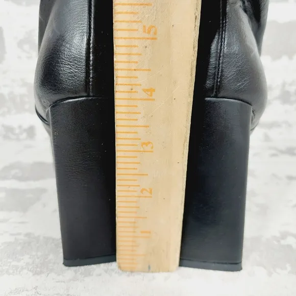 NEW DV Dolce Vita Women's Wandah Black Slouch Dress Boots C1031