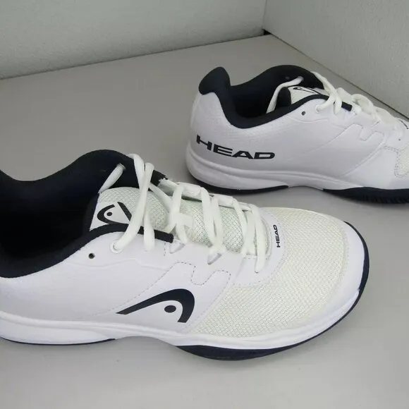 NEW HEAD Mens Revolt Court Athletic Sneakers Tennis Shoes White Blue Size 10