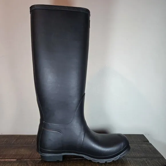 NEW Hunter Original Tall Rain Boots Insulated Womens Size 10 Waterproof Black