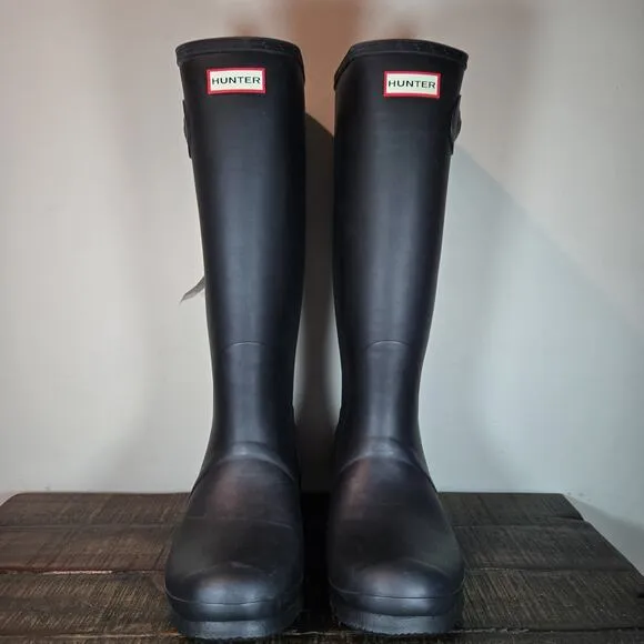NEW Hunter Original Tall Rain Boots Insulated Womens Size 10 Waterproof Black