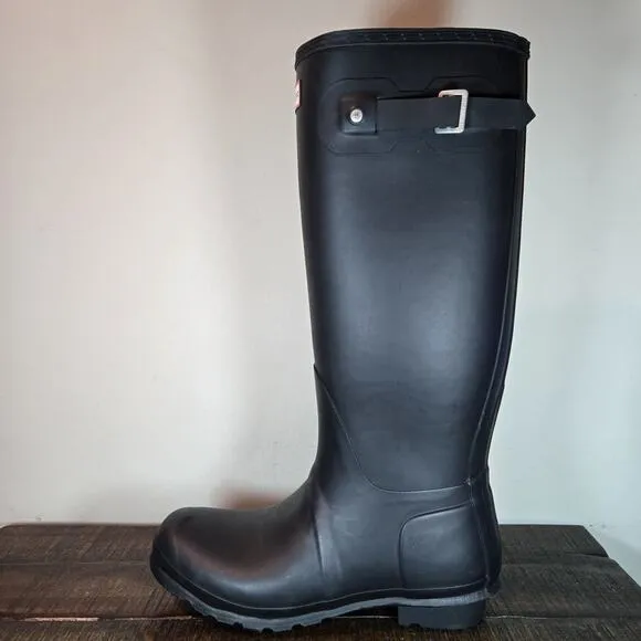NEW Hunter Original Tall Rain Boots Insulated Womens Size 10 Waterproof Black