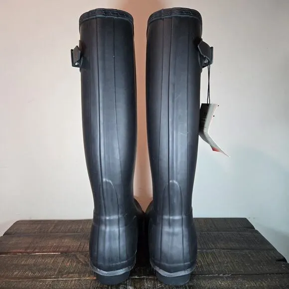 NEW Hunter Original Tall Rain Boots Insulated Womens Size 10 Waterproof Black