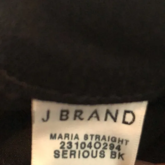 New J Brand Maria Straight straight leg high waisted jeans