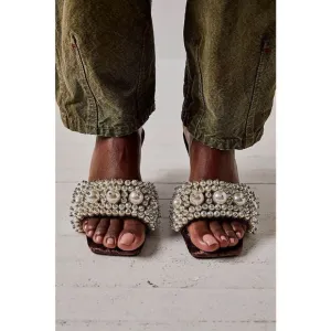 New Jeffrey Campbell Portia Pearl Heels Size 7.5