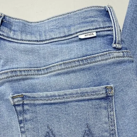 NEW LIL MOTHER Womens Jeans Bue Washed Size 24 Petite Skinny Cut Ankle Frey