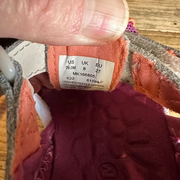 New Little Kids Merrell Dragonfly Outdoor Hiking Water Sandals Shoes Size 9‎ C