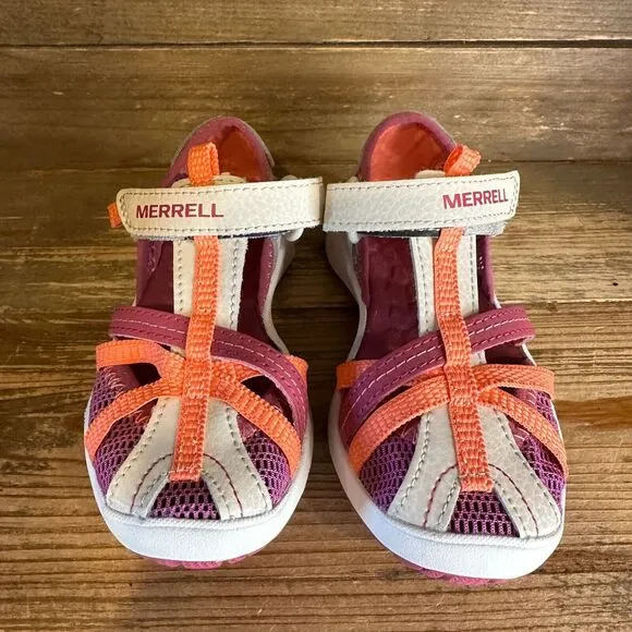 New Little Kids Merrell Dragonfly Outdoor Hiking Water Sandals Shoes Size 9‎ C