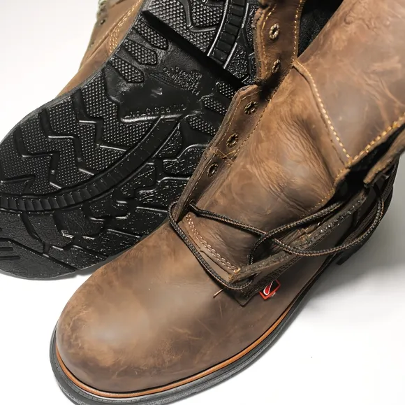 New Men Sz 7-9 Red Wing 4442 DynaForce Steel Toe EH WP Insulated Made in the USA