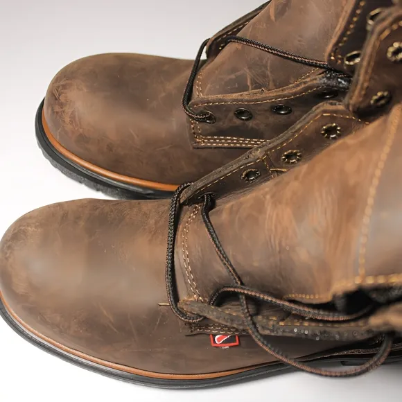 New Men Sz 7-9 Red Wing 4442 DynaForce Steel Toe EH WP Insulated Made in the USA