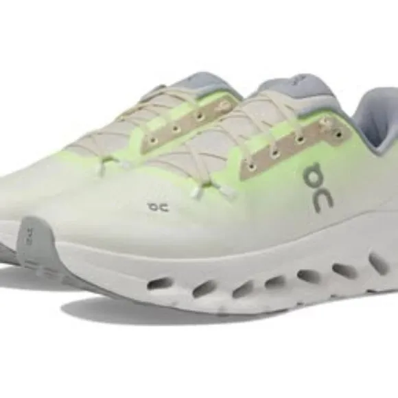 NEW MEN'S ON CLOUDTILT RUNNING SHOES - Lime/Ivory - Size 10MSRP:$160.00