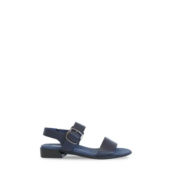 NEW MUNRO women's cleo sandal in navy leather