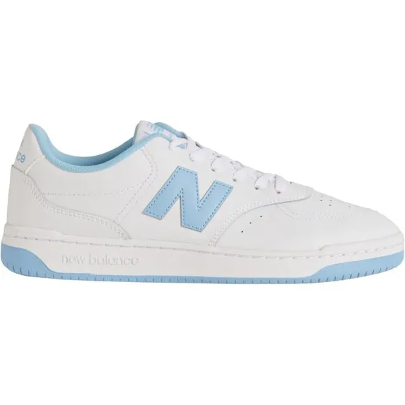 NEW New Balance men New Balance BB80 Lifestyle Shoes Leather in White / Blue 253