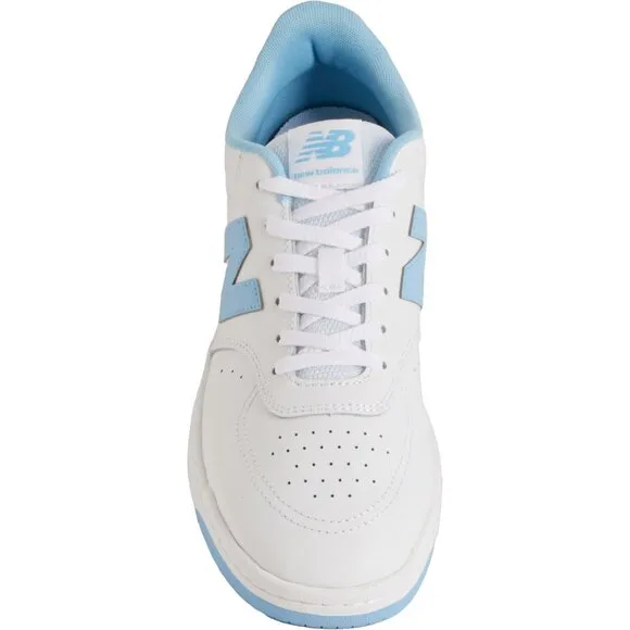 NEW New Balance men New Balance BB80 Lifestyle Shoes Leather in White / Blue 253