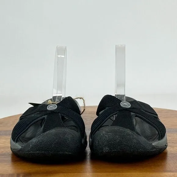 New NWT Womens Keen Bali Black Slip On‎ Comfort Hiking Shoes Sandals Size 9 M