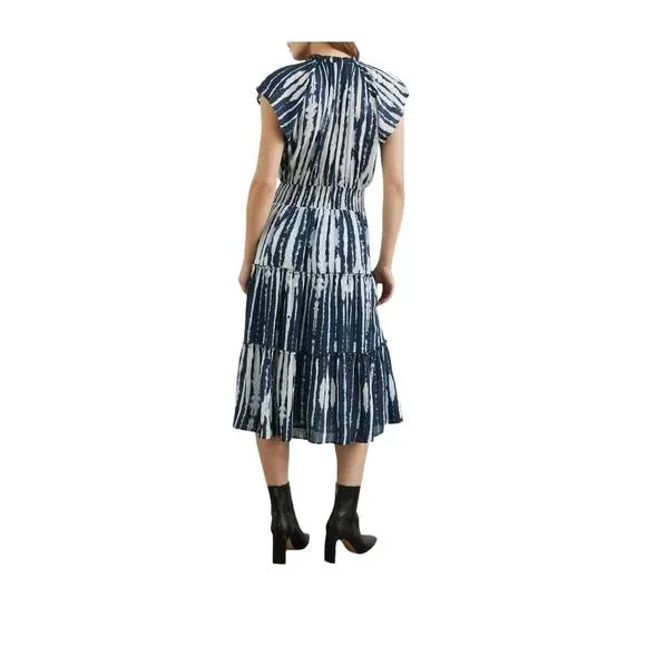 NEW RAILS amellia dress in indigo nile