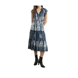 NEW RAILS amellia dress in indigo nile