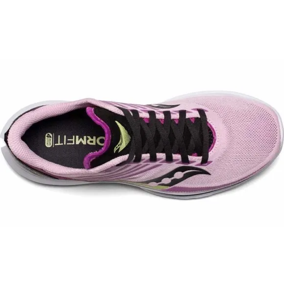 New SAUCONY Kinvara 12 Women's Size 10 Running Shoes Fairytale/Razzle S10619-30