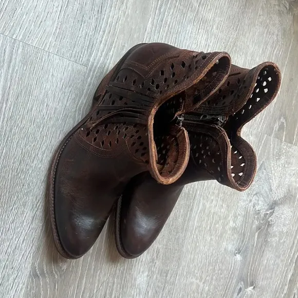 NEW Shyanne Fuji Ankle Leather Boots