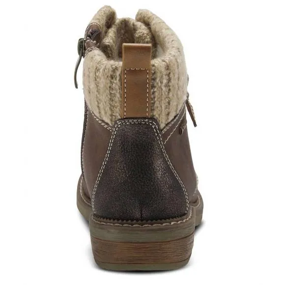 NEW SPRING STEP SHOES women's khazera boots in brown