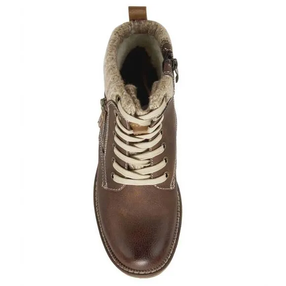 NEW SPRING STEP SHOES women's khazera boots in brown
