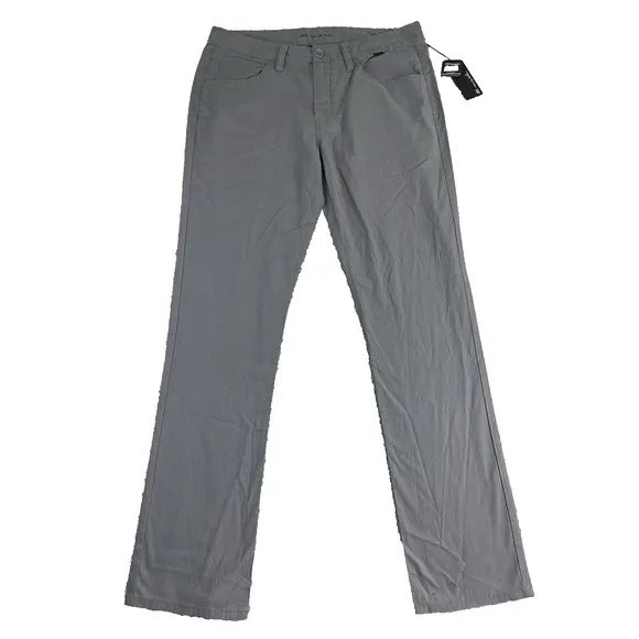 NEW Travis Mathew Pants Mens 32 x 32 The Trifecta Gray ‎ Castlerock Lightweight