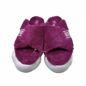 NEW UGG SUGARCLOUD SLIDE SANDALS PINK TERRY 3&quot;‎ PLATFORM SLIPPER SHOE WOMENS 11