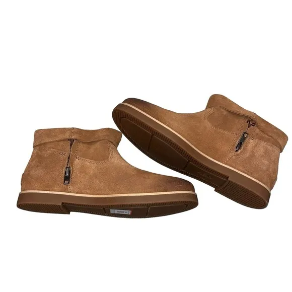 NEW UGG Tan Suede Josefene Cuff Booties Boots size 6.5
