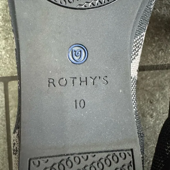 NEW UNWORN Rothy's Women's Loafers in Grey Bontanicamo, Size 10