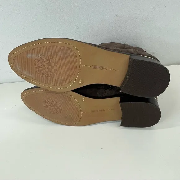 New Vince Camuto Okalinra Suede Ankle Boots Size 9.5